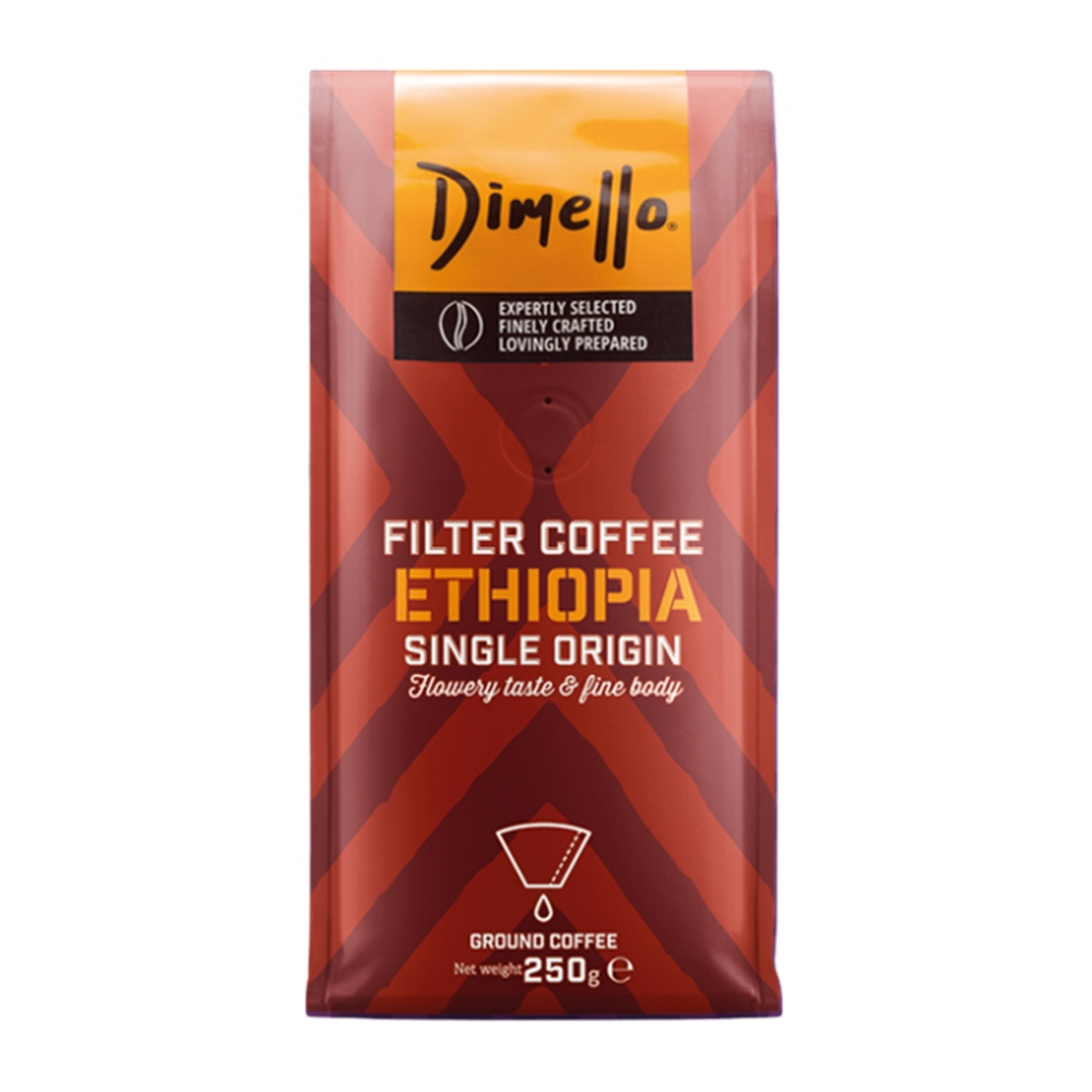 Cafea DIMELLO, Filtru Ethiopia, Light roast, 250g